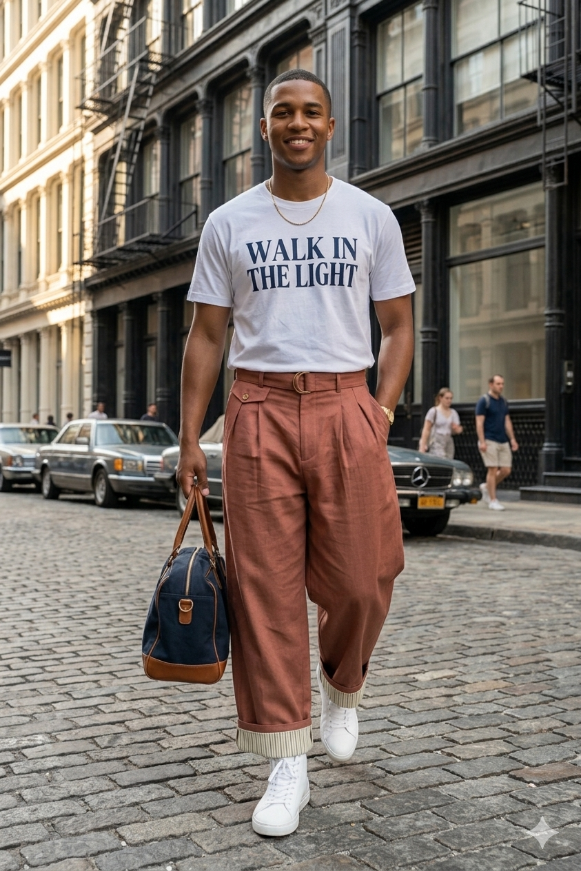 The "Walk In The Light" Jersey Tee