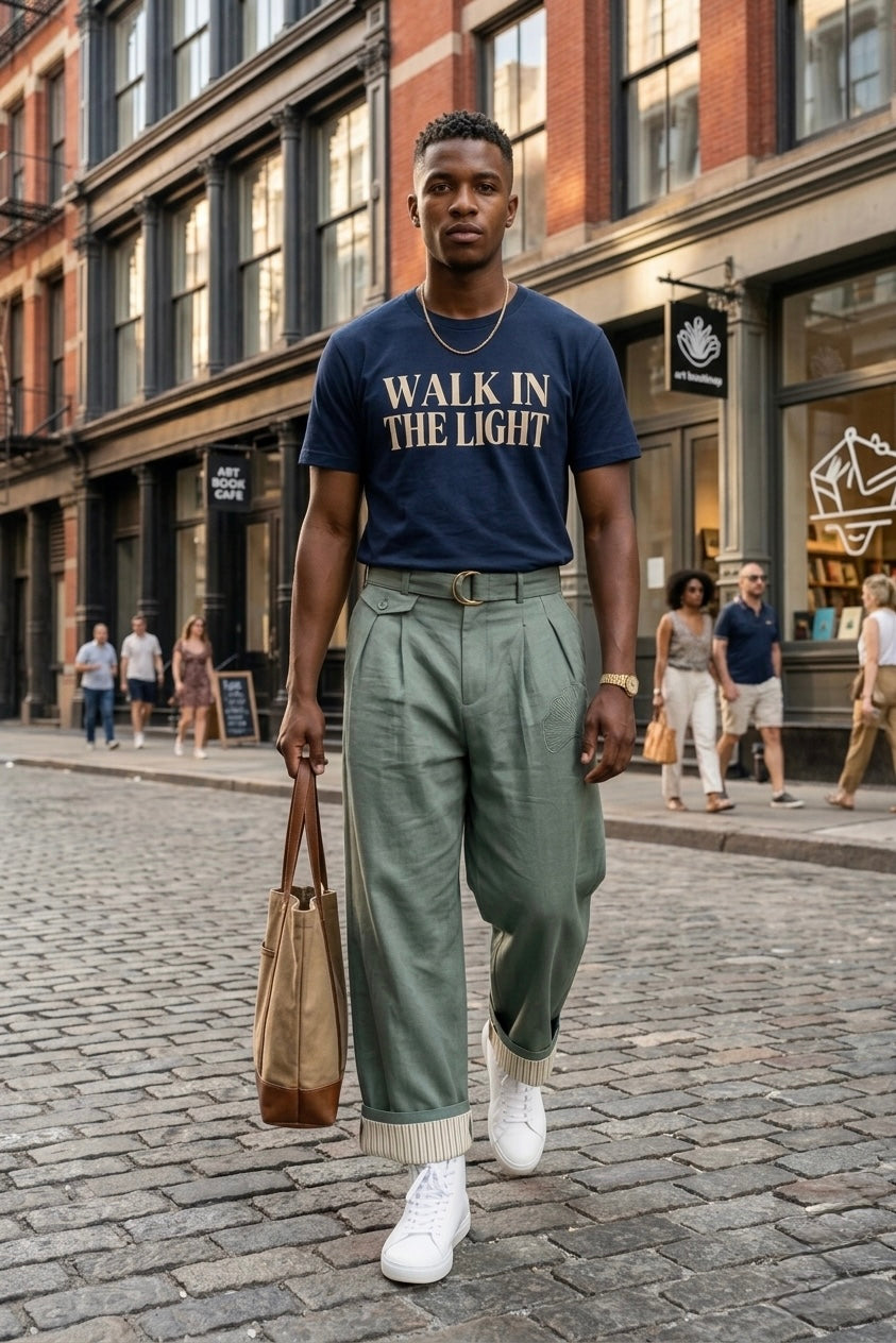 The "Walk In The Light" Jersey Tee