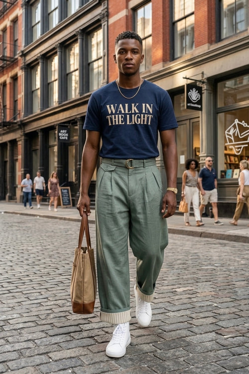 The "Walk In The Light" Jersey Tee